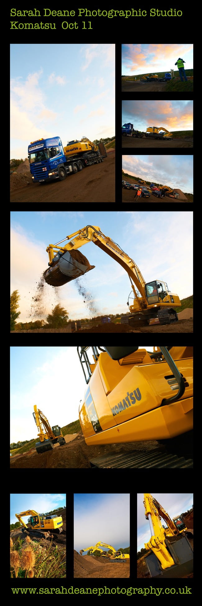 Komatsu Industrial Photograph