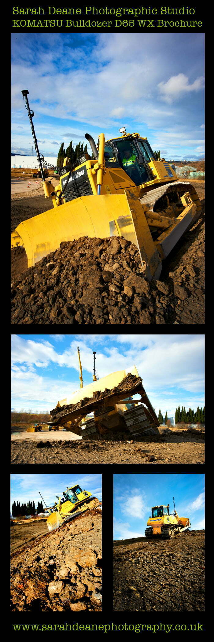 komatsu D65 bulldozer photos