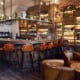 Restaurant interiors photography to show the newly refurbished Arlo of Jesmond