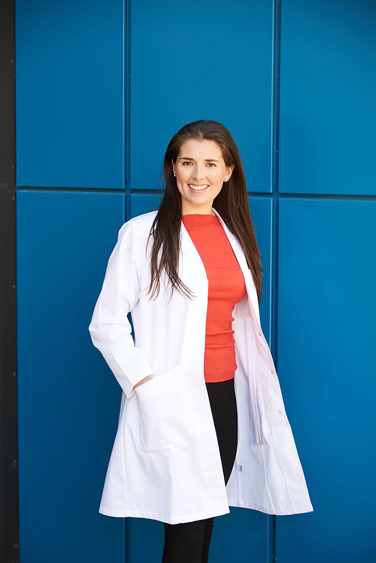 Editorial portraits of Dr Nichola Conlon taken at Helix Newcastle 4