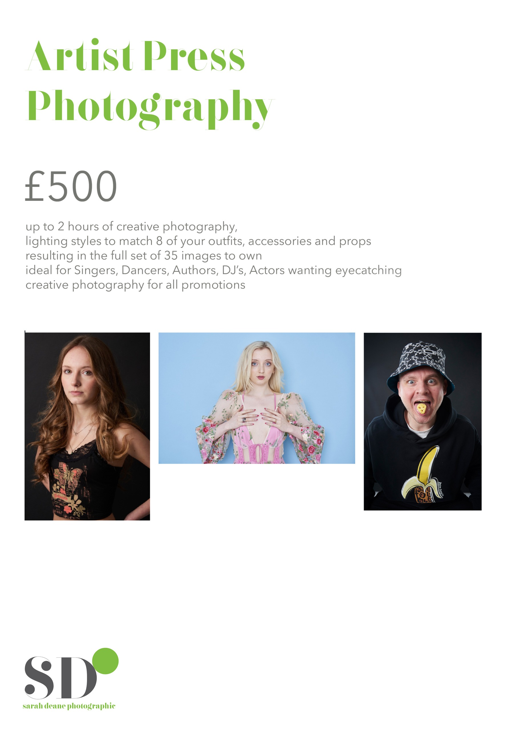 Press Portraits and photography in Newcastle